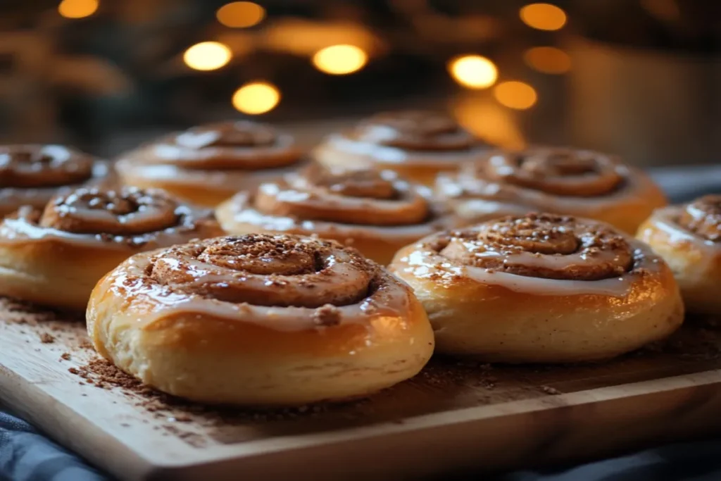 Boiling sourdough bagels in a pot