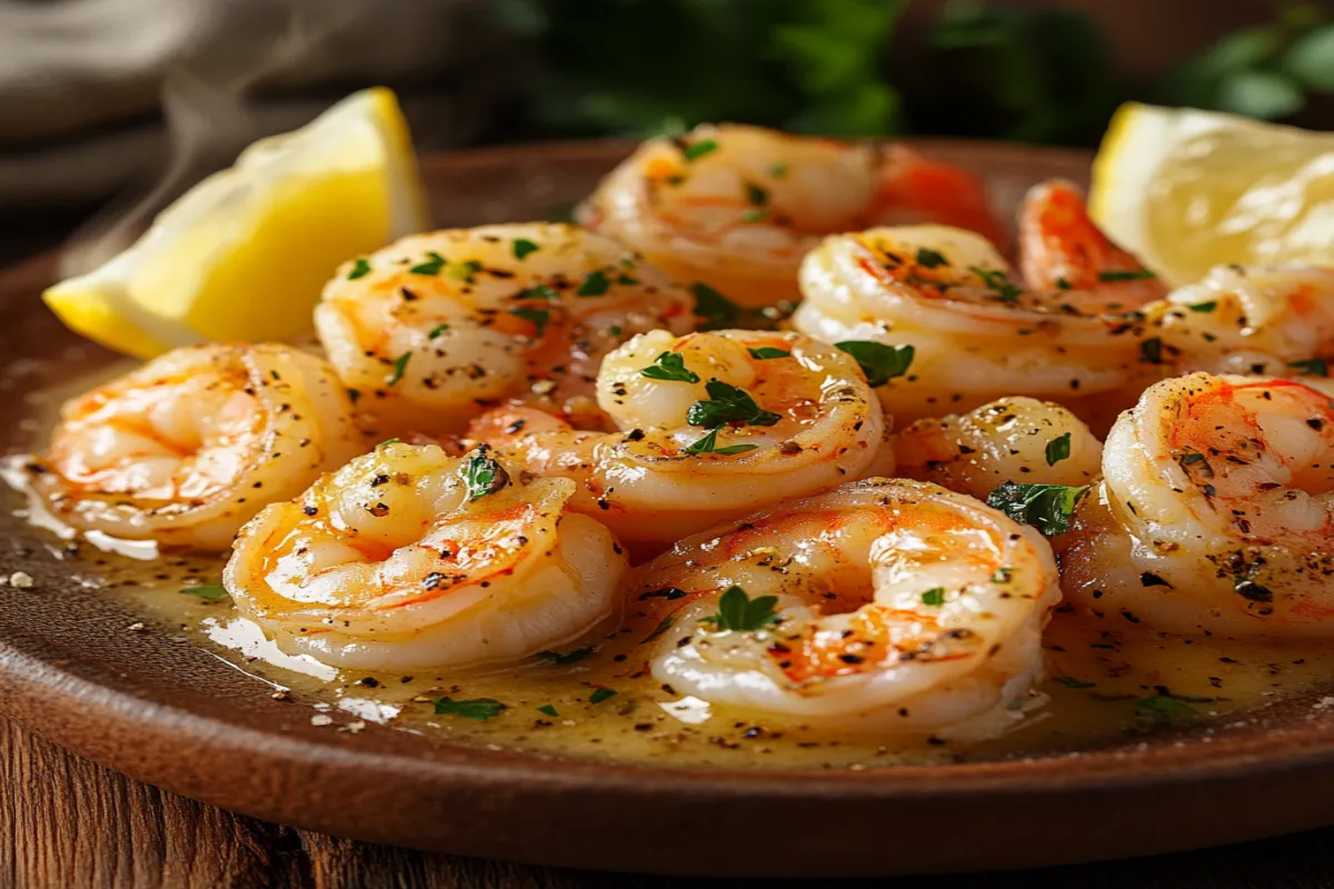 Shrimp garlic butter recipe