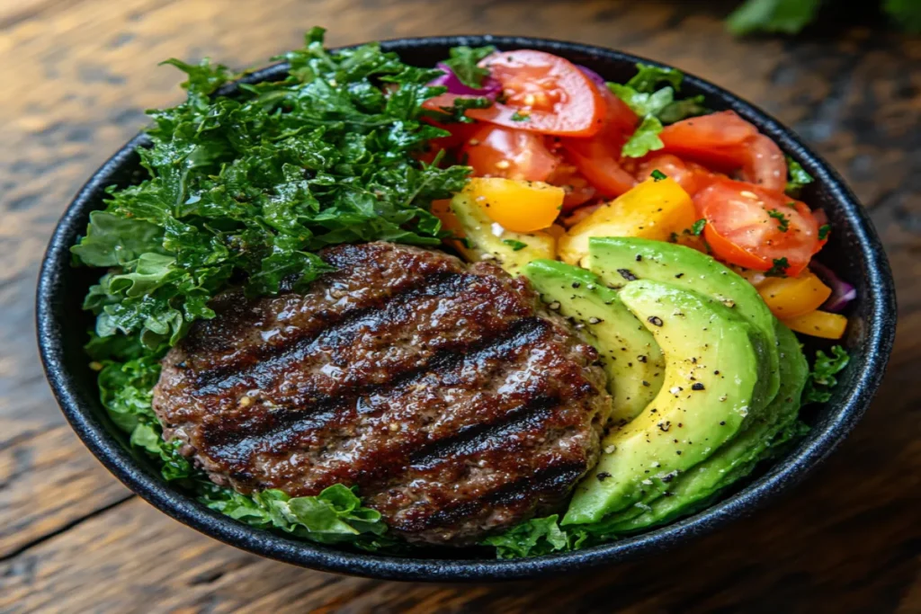 burger bowl recipe