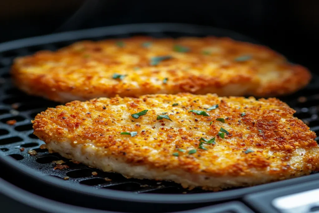 Air-fried milanesa steak for a healthier alternative