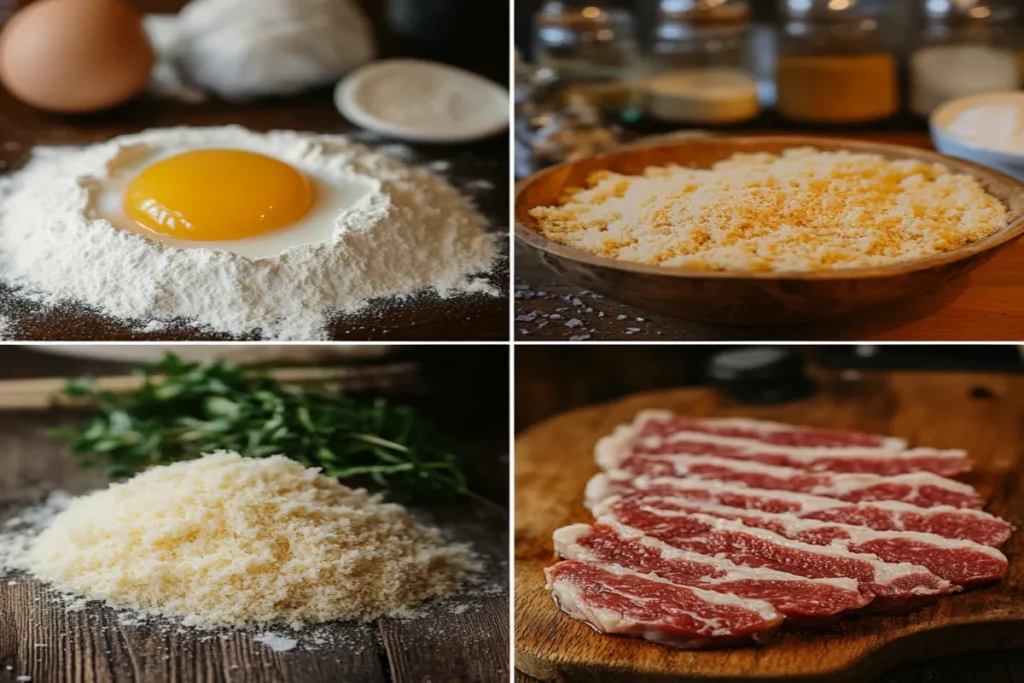 Step-by-step milanesa steak preparation